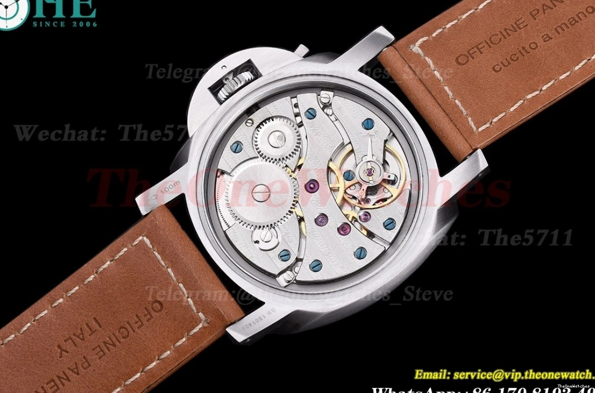 A6497 LE Brown HWF Dial Luminor SS Pam1080 47mm 1219